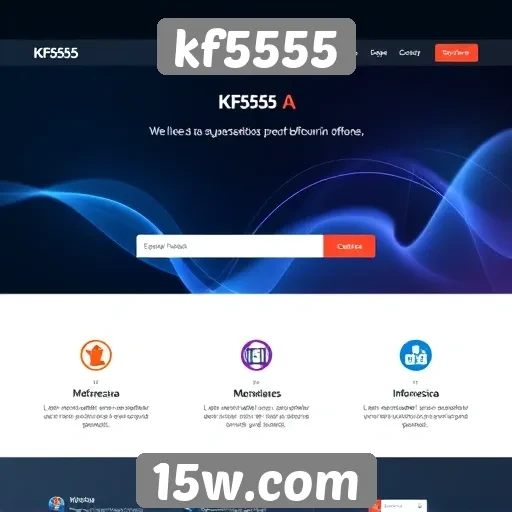 Avaliação das melhores funcionalidades do site kf5555