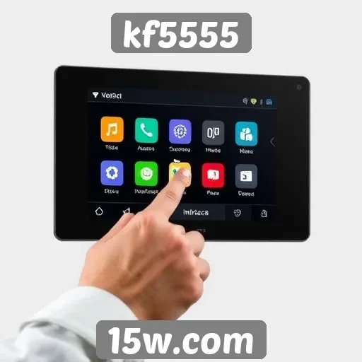 Características da interface do kf5555